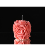 Flower All Over Candle - Pink - Image 2