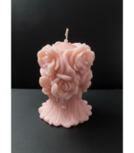 Flower Big Candle - Pink - Image 2