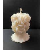 Flower Big Candle - White - Image 3