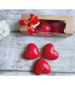 Heart Candles - Red - Image 2