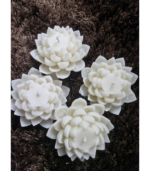 Lotus Candle - White - Image 2