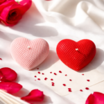 Heart Candles - Red - Image 3