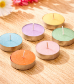 Tea Light Candle - Multicolor (Set of 12)