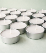 Tea Light Candle - White (Set of 12) - Image 2