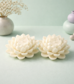 Lotus Candle - White