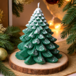 Studioz Magic - Christmas Tree Candle – Green